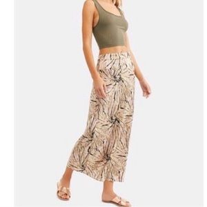 Free People midi skirt